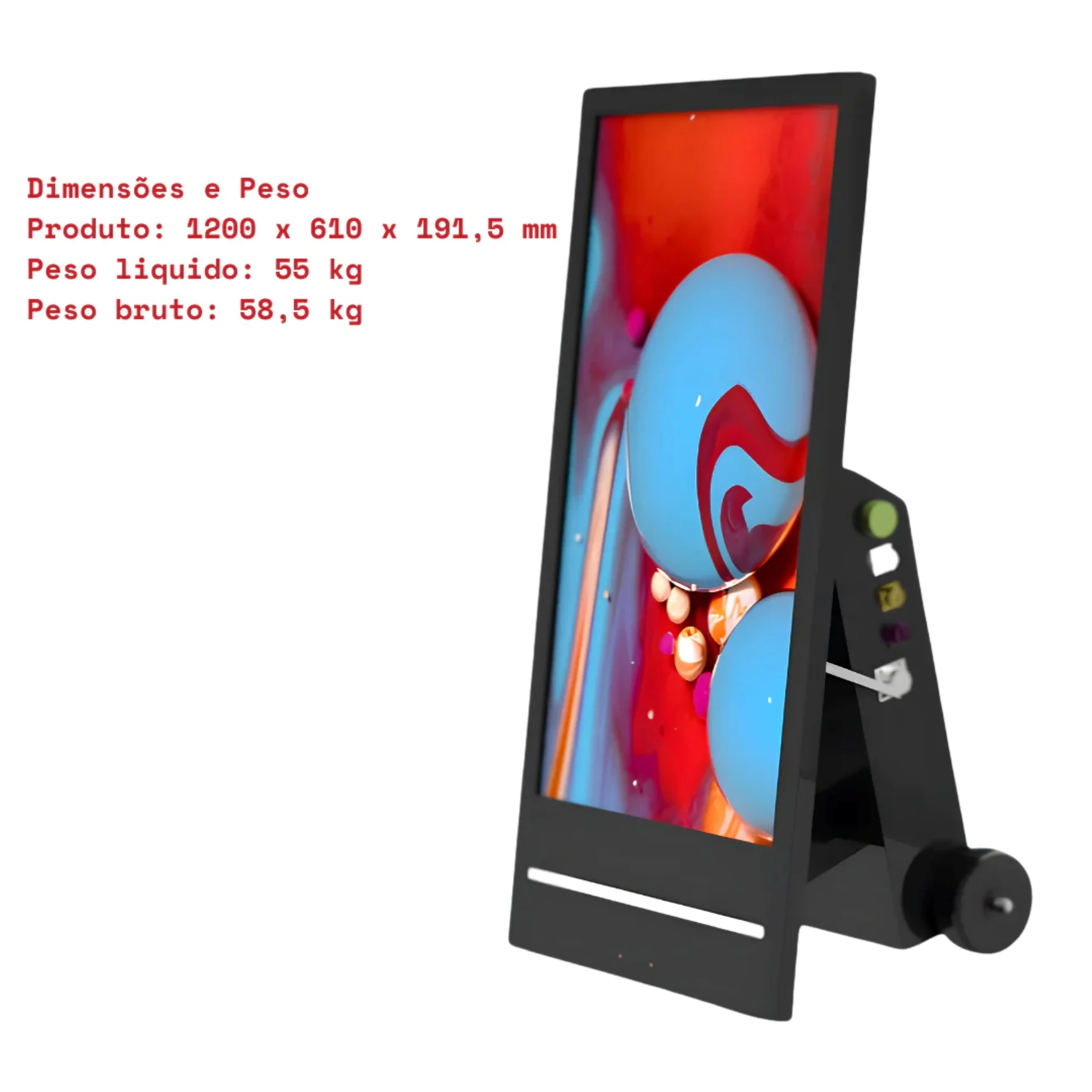 Totem Móvel 43" Outdoor (sem touch)