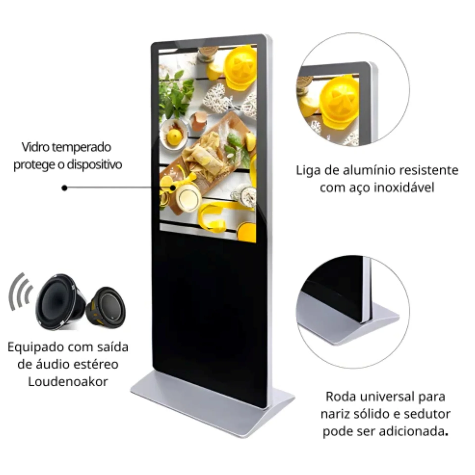Totem Vertical 32" Touchscreen